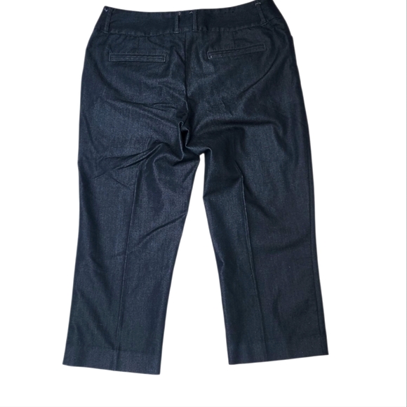 Mossimo Dark Blue Capri Size 8 - Picture 2 of 6